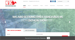 Desktop Screenshot of demolition-nfdc.com